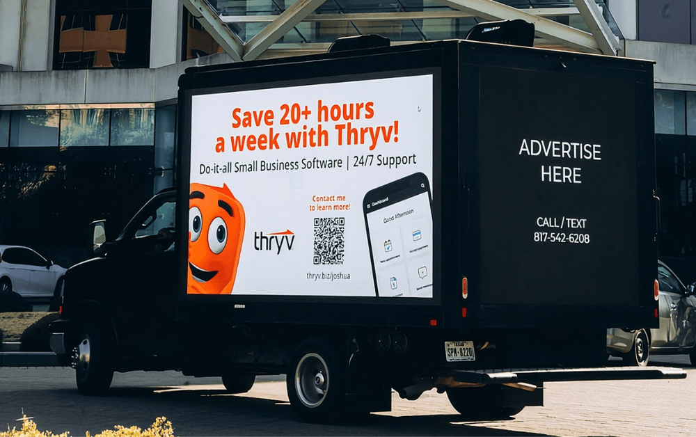 Mobile Billboard Rental In Dallas